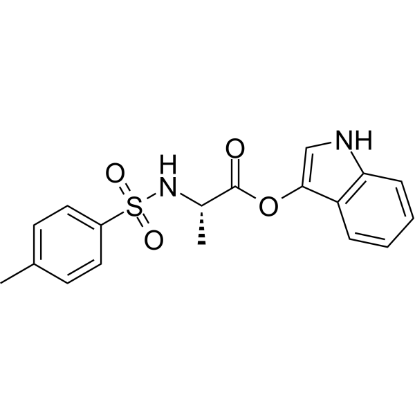 Taloxin ((S)-1H-Indol-3-yl 2-(4-methylphenylsulfonamido)propanoate) 75062-54-3